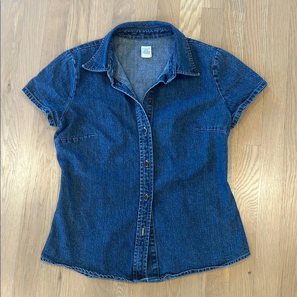 Vintage Gap Factory Denim Button Up